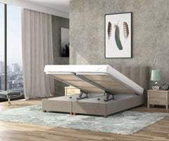 Storage Fabric Bed