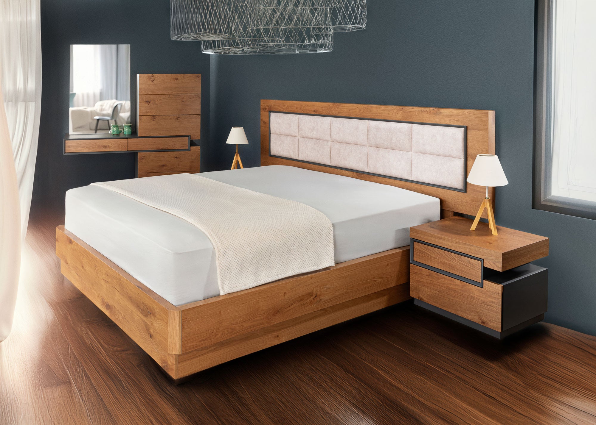 Rebbeca Wooden Bedroom