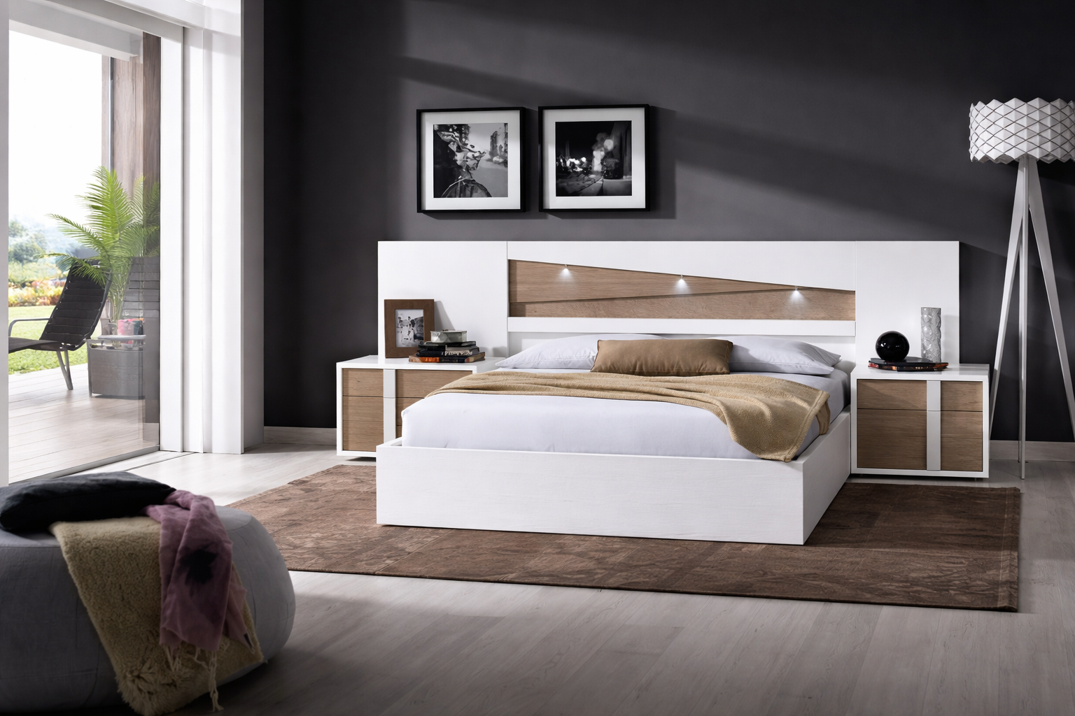 Silence Wooden Bedroom