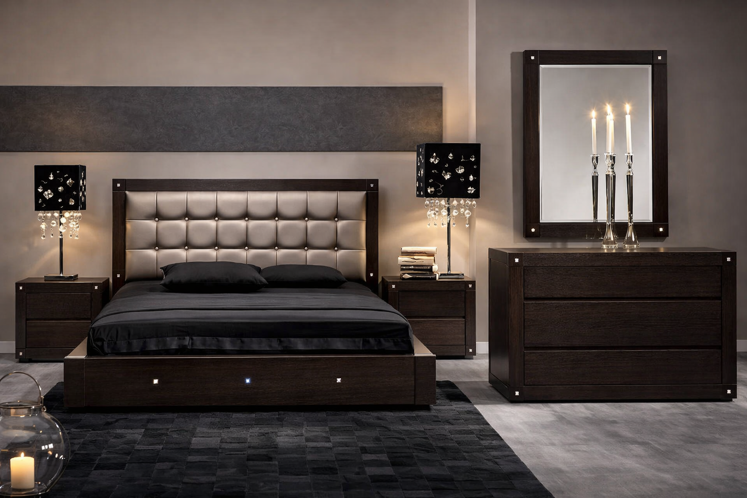 Strass Wooden Bedroom
