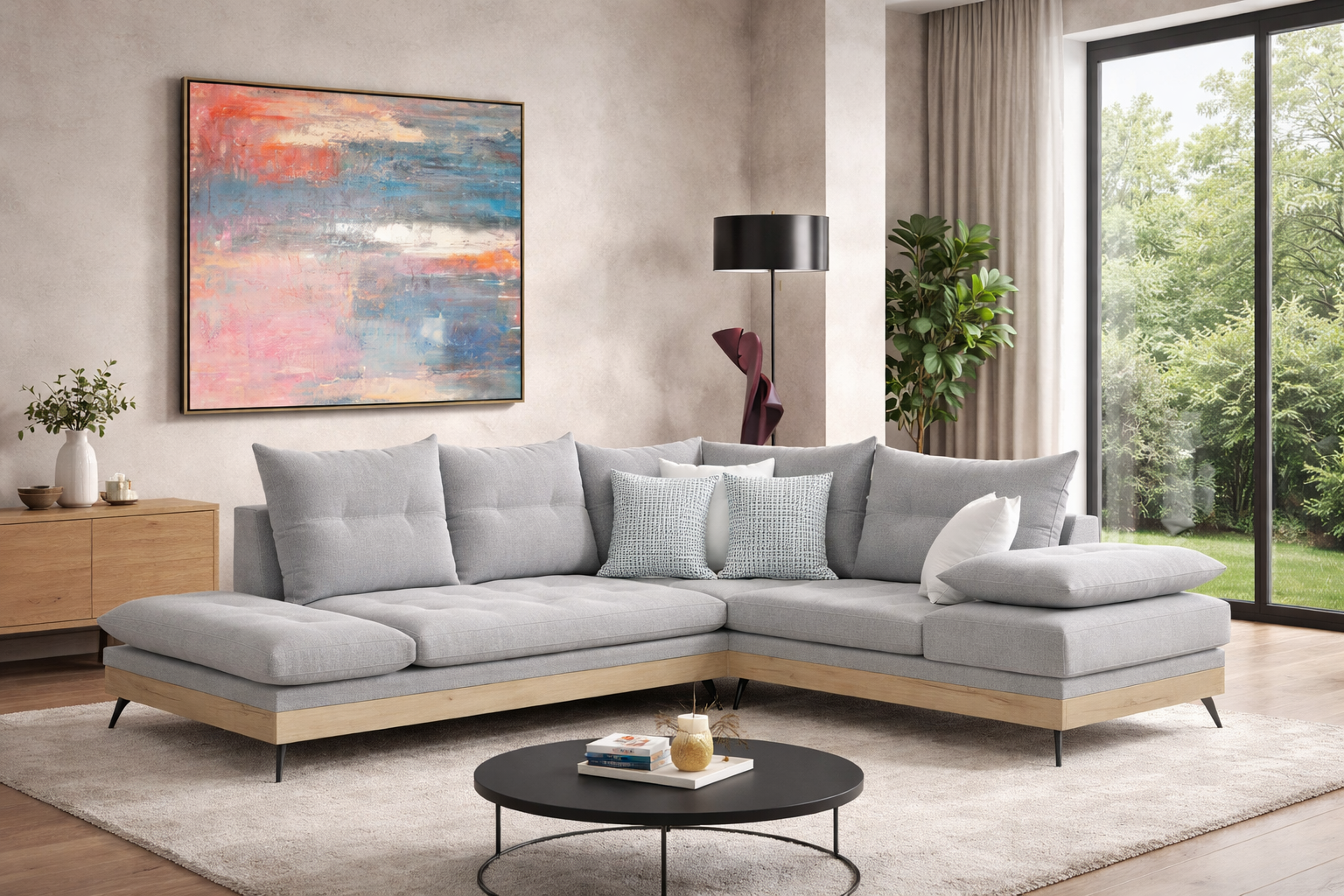 Elviano Corner Sofa