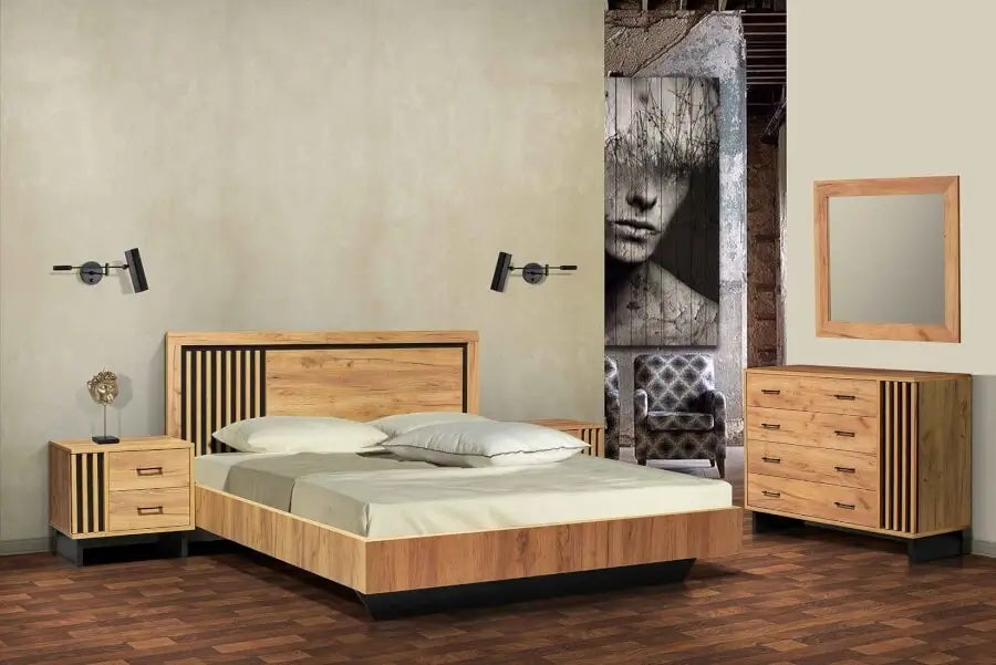 Nordica Wooden Bedroom