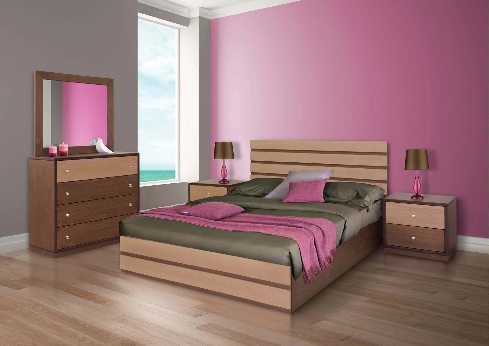 Bella Wooden Bedroom