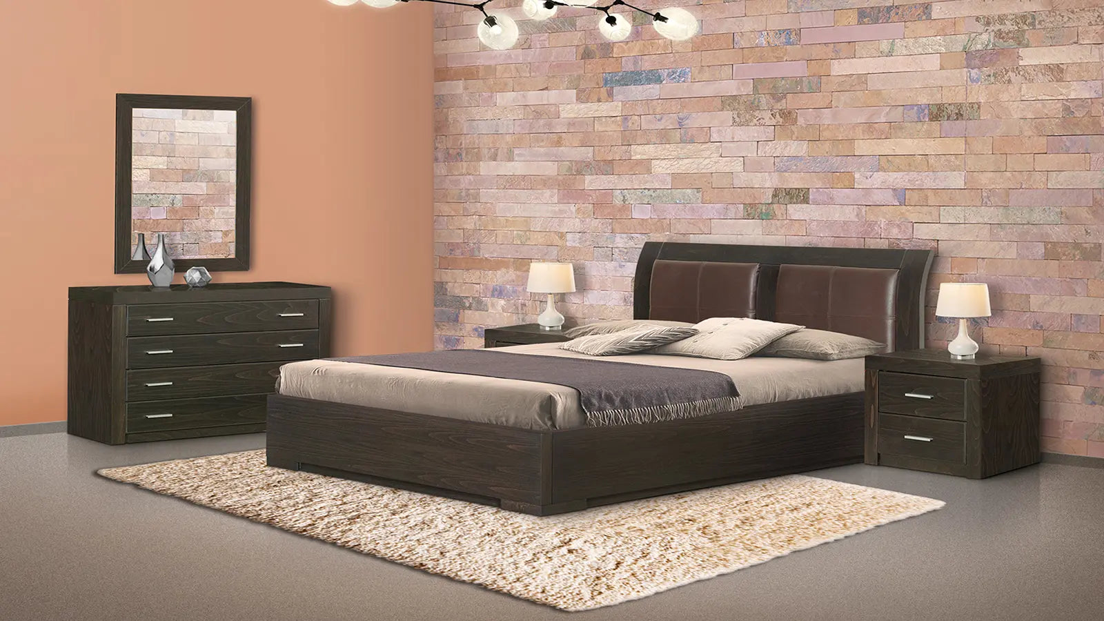 Lydia Wooden Bedroom