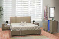 New York Wooden Bedroom